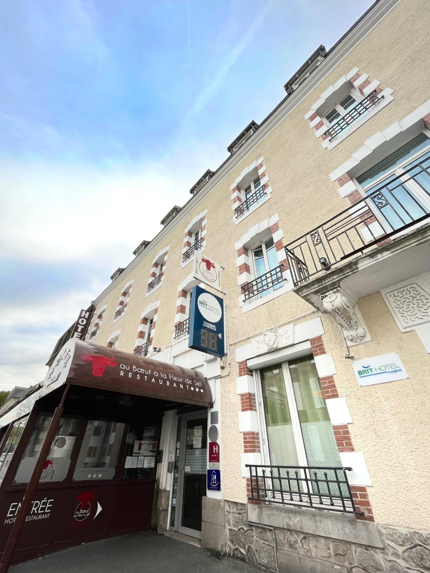 Brit Hotel Confort Auclair Guéret Exterior foto